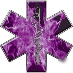 Emt ems mfr medic decal reflective 12