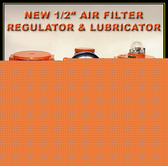 F.r.l. air regulator filter lubricator air control 1/2