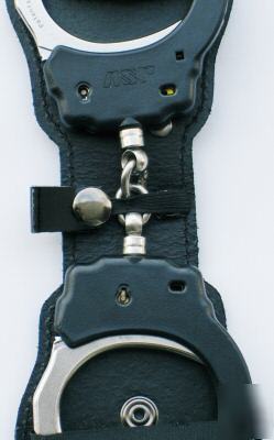 Fbipal e-z grab asp chain handcuff case c-291 (bw)