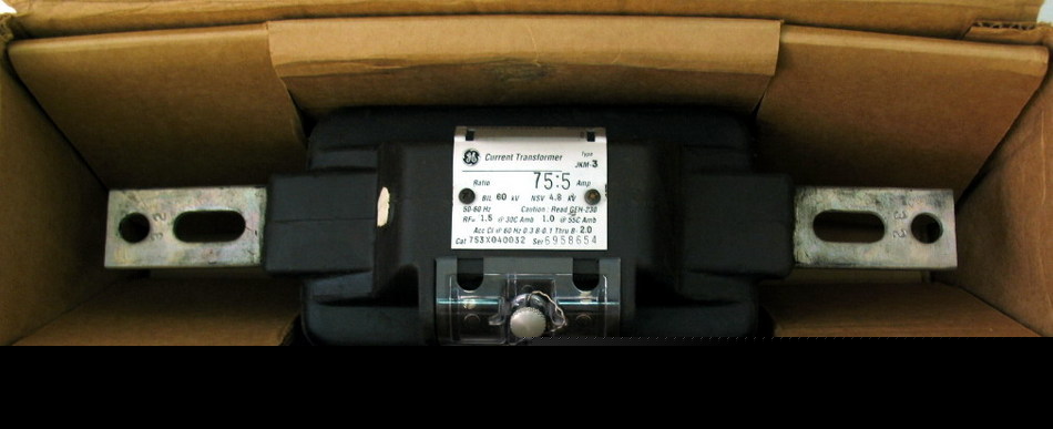 Ge indoor current transformer jkm-3 75:5 ratio