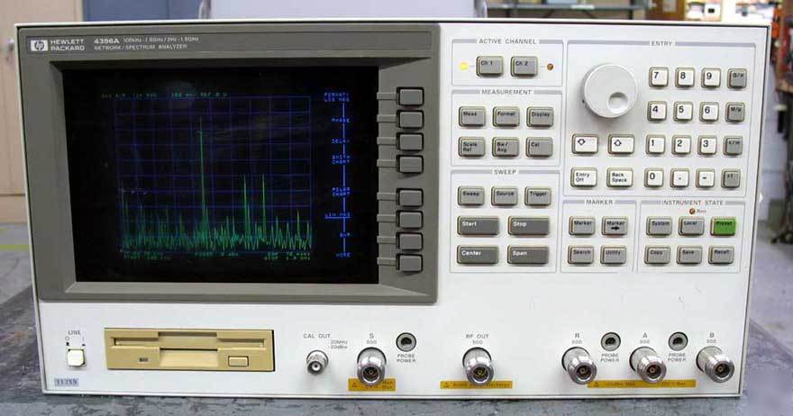 Hp/agilent 4396A network/spectrum analyzer 1.8GHZ