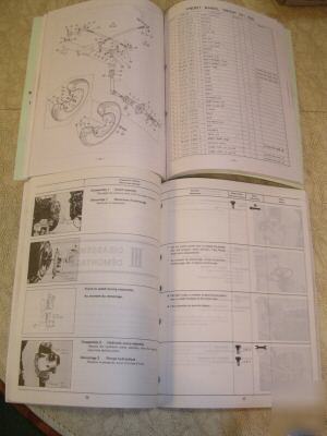 Kubota owner's and workshop manuals tractor model L175