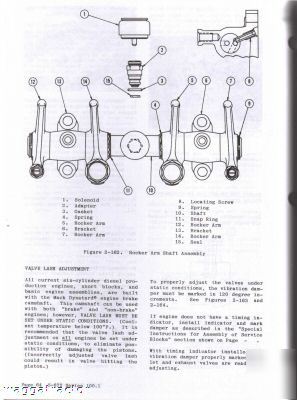 Mack E6 2V truck engine workshop repair service manual 