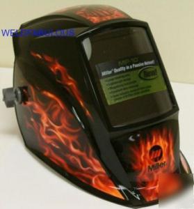 Miller 235627 mp-10 welding helmet inferno