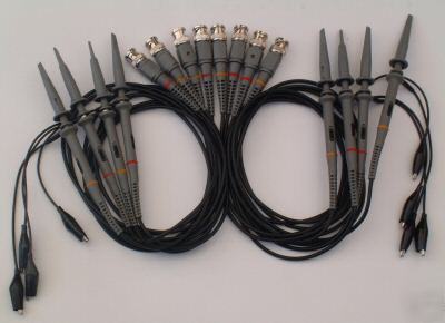 New eight 100MHZ oscilloscope clip probe & accessories