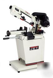 New jet 414457 5X6 swivel head horizontal bandsaw, 