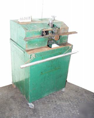 No. 111 falls deburring machine, 24 ga., 1/4 hp (16068)