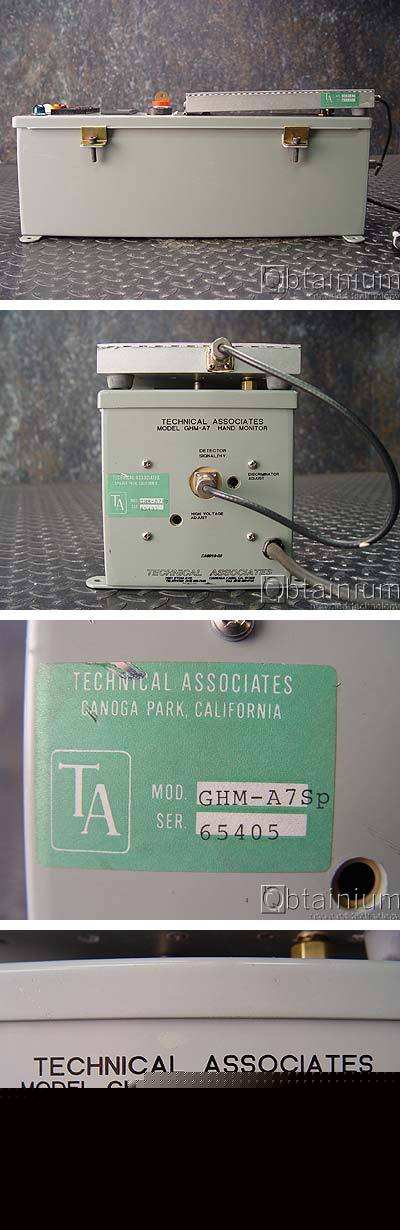 Ta technical assoc. ghm-A7 hand monitor