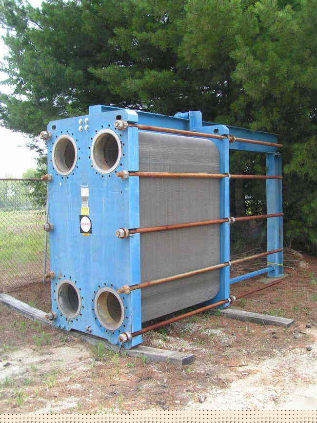 Vicarb v-170 stainless steel plate heat exchanger
