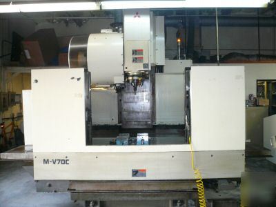 Mitsubishi MV70-c cnc machine center vertical mill CT50