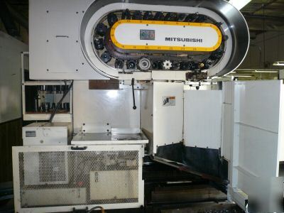 Mitsubishi MV70-c cnc machine center vertical mill CT50