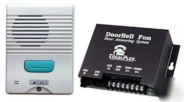 New doorbell fon #DP28WT surface mount intercom system 