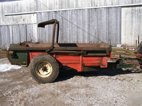 New idea manure spreader:540 pto, end gate -super shape