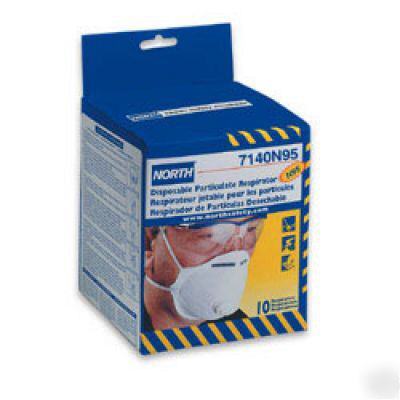 North disposable N95 particulate respirator 7140N95