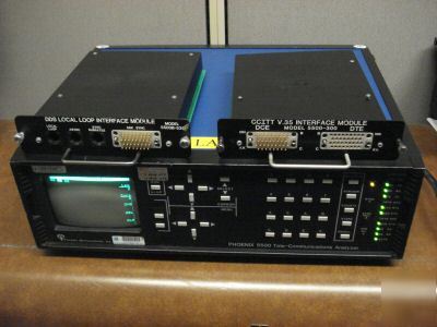 Pheonix 5500 tele-communications analyzer + extra 