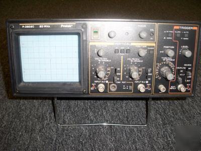 Protek p 3502C analog oscilloscope 20MHZ 2CH.