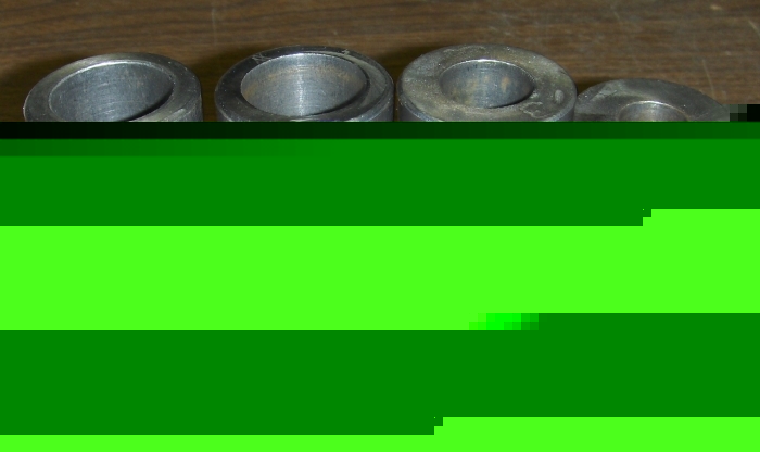 4 morse taper adaptor sleeves for tool & cutter grinder