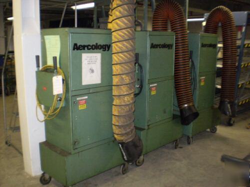 Aercology electrostatic precipitator, 3 avaliable 