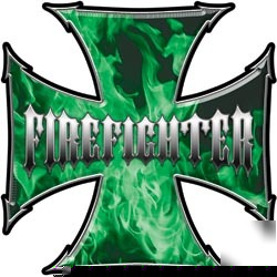 Firefighter decal reflective 2