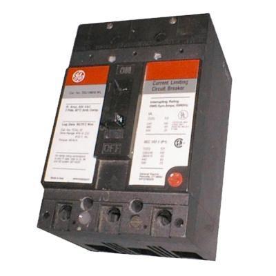 G.e. TEL136100WL 100A/3P sh. trip recon circuit breaker