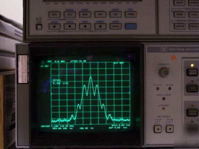 Hp 8660C + 86633B + 86602B signal generator tested