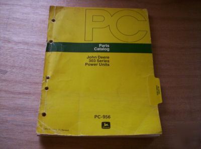 John deere 303 series engines parts catalogue