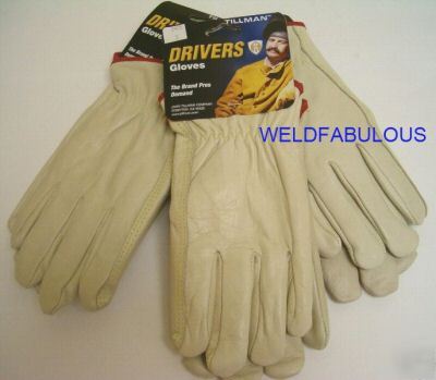 Tillman 1425 winter cowhide drivers gloves small