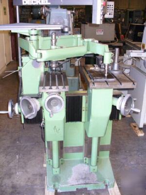 Used deckel 3-dimensional engraving machine