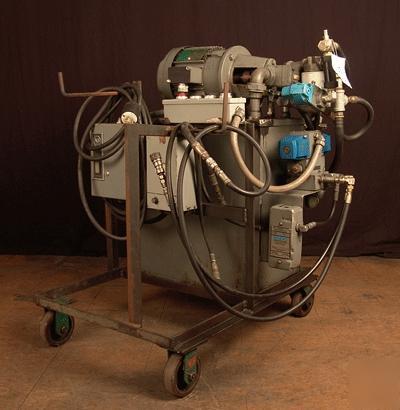 Vickers portable hydraulic pump unit