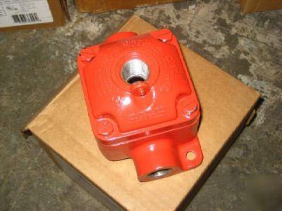 4 killark jlc-11 explosion proof back box 4 fire alarm