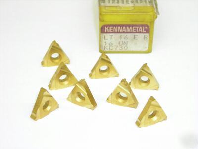 8 kennametal lt laydown threading inserts LT16ER16