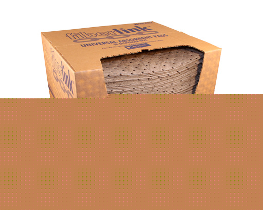 Bonded heavyweight pads in dispenser box