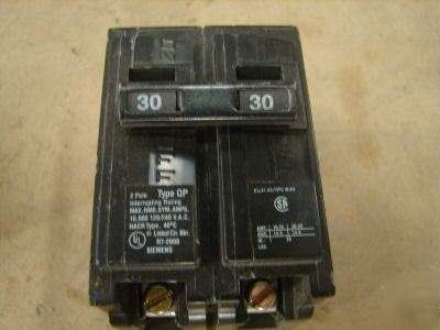 Cutler hammer BR230 30A 2 pole circuit breaker home