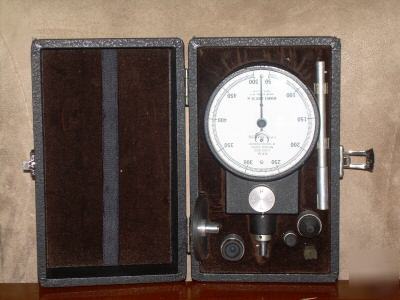 Handheld analog mechanical tachometer