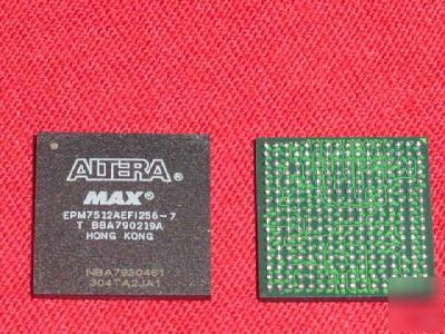 Ic max 7000 cpld 512 256-fbga, altera# EPM7512AEFI256-7