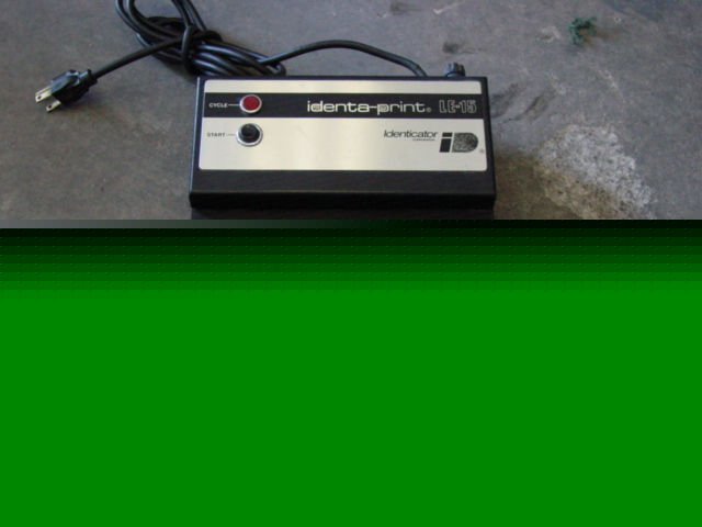 Identicator le-15 identaprint unit LE15 identa-print