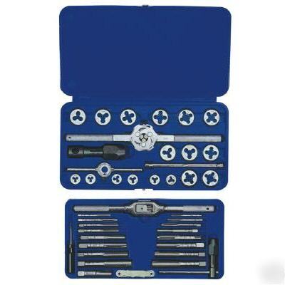 Irwin hanson 41 piece sae & metric tap and die set