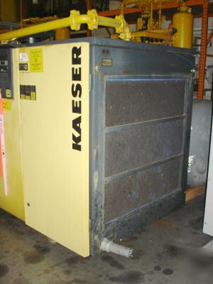 Kaeser sigma CS91 75 hp air compressor, dryer and tank