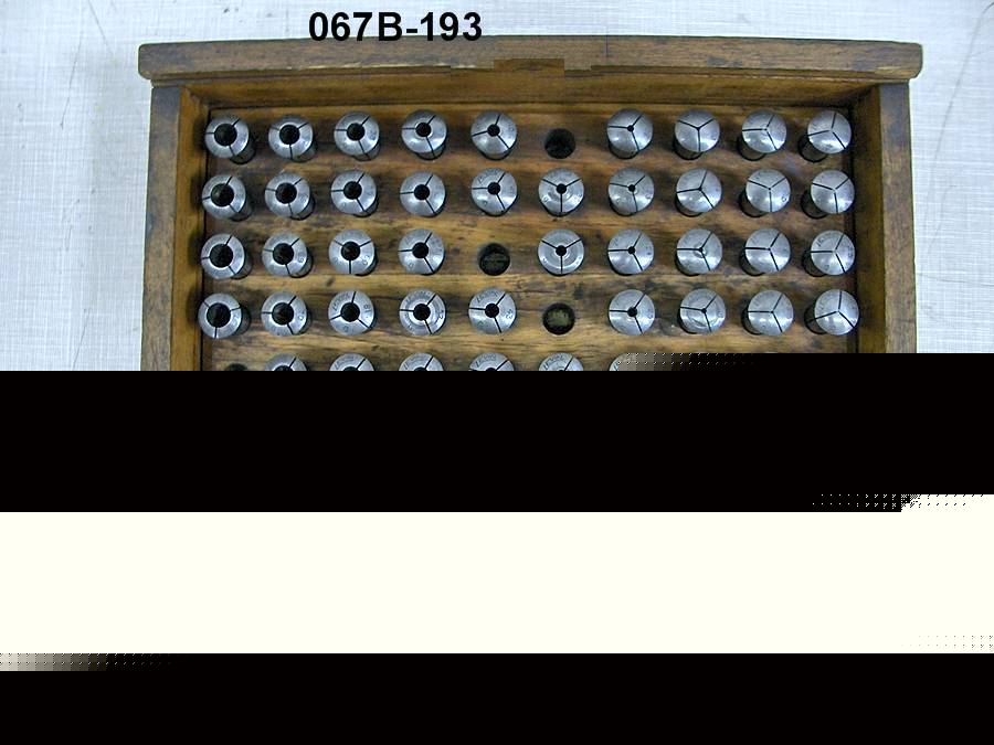 Levin precision instrument lathe d/10 mm collet set