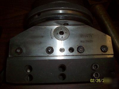 Lot of 3 narex vhu offset boring heads w/holders, etc