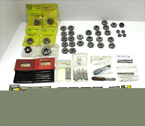 New metric taps and dies, lot of 70 pcs, ace hanson usa