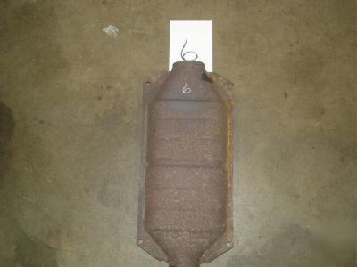 Scrap catalytic converter platinum recycle only used