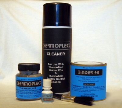 Thermoflect semi-permanent anti-spatter coating kit