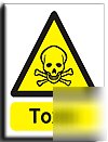 Toxic sign-semi rigid-300X400MM(wa-119-rm)