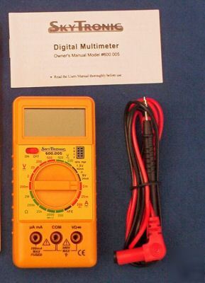 Ultra compact digital multimeter tester - only- 4 x 2