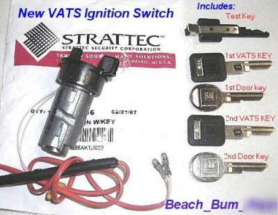 Vats ignition switch cadillac brougham 92 93 94 95 96