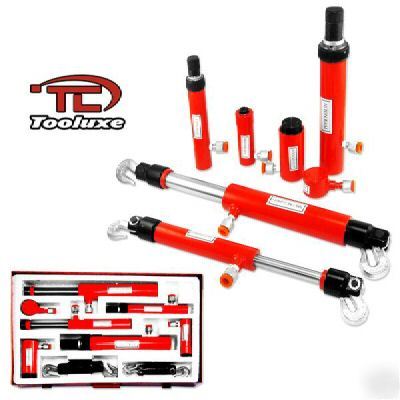 11 pcs air hydraulic cylinder ram 2-10 ton porter power