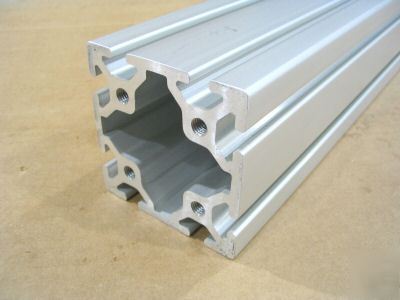 8020 t slot aluminum extrusion 40 s 40-8080 x 24 tap