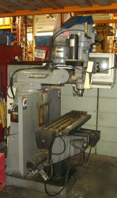 Bridgeport V2XT cnc 3 axis universal vertical mill 1993