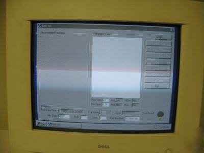 Ecds weld penetration tester linear research lr-700